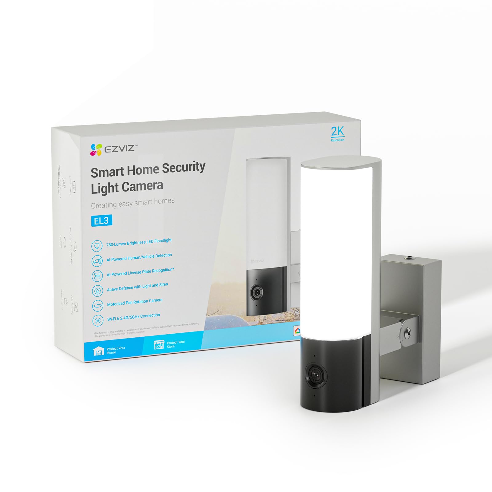 Aoqee Camera Surveillance Wifi Exterieure Sans Fil - 2K